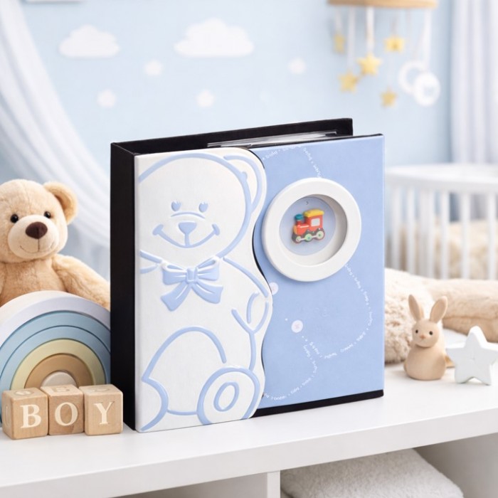 Παιδικό άλμπουμ Little Angel Blue για 50 φωτογραφίες 10x15cm