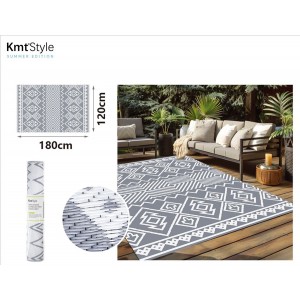 Χαλί Εξωτερικού Χώρου Ορθογώνιο Terra Loom 120x180cm Kmt Style 296612