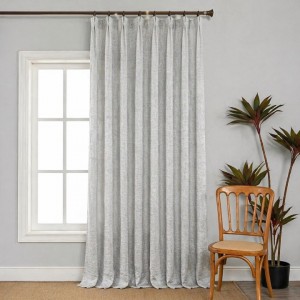 Κουρτίνα με Τρέσα Saloon Grey 270x270cm Galifas 6073911