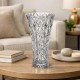Διακοσμητικό κρυστάλλινο βάζο Memphis 30.5cm διάφανο Crystal Bohemia