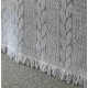Ριχτάρι chenille με κρόσια Elegant Living Throw 180x280cm σε μοντέρνο καναπέ σαλονιού