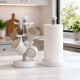 Βάση για κούπες μεταλλική λευκή Nordic White 17x33cm σε πάγκο κουζίνας