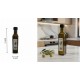 Γυάλινο δοχείο λαδιού 250ml με μαύρο καπάκι σε πάγκο κουζίνας