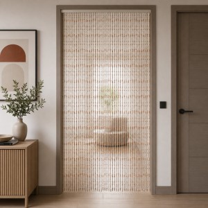 Κουρτίνα Πόρτας με χάντρες Πολύχρωμες PVC 100x215cm Galifas 586429