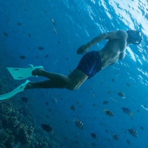 Σετ Βατραχοπέδιλα Πισίνας με μάσκα Τιρκουαζ Bestway GET-BESTWAY-25020