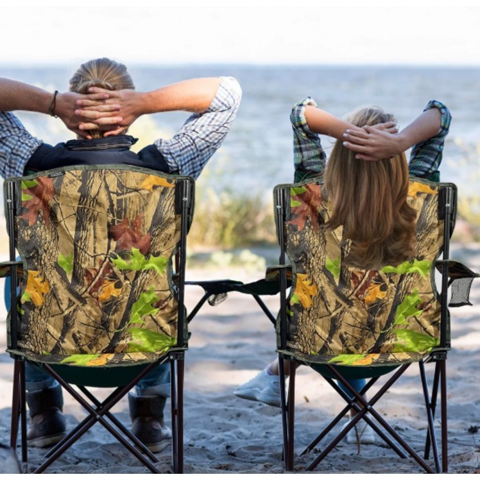 Αδιάβροχη πτυσσόμενη καρέκλα παραλίας και camping με σχέδιο παραλλαγής