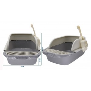 Τουαλέτα Γάτας Ημίκλειστη Cat Toilet Easy 43x31x19cm General Trade 884073