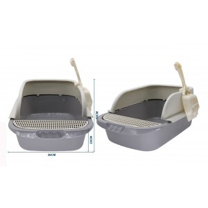 Τουαλέτα Γάτας Ημίκλειστη Cat Toilet Easy 50x36x23cm General Trade 884074