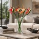 Τεχνητό διακοσμητικό κλαδί Bird of Paradise 80cm σετ 4 τεμαχίων