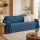 Ριχτάρι Chenille Με Κρόσια 180x320cm Μπλε ForHome 1190579