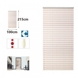 Κουρτίνα Πόρτας με χάντρες Πολύχρωμες PVC 100x215cm Galifas 586431