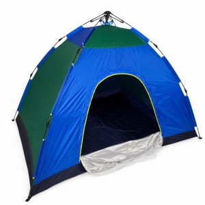 Σκηνή Camping Αυτόματου Ανοίγματος 4-5 Ατόμων 260x260x170cm Αδιάβροχη ForHome 16807