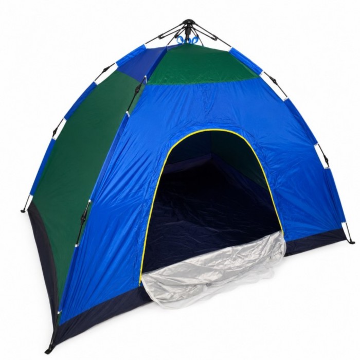 Σκηνή camping αυτόματου ανοίγματος 4-5 ατόμων 260x260x170cm αδιάβροχη