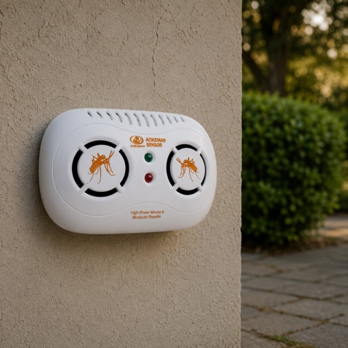 UltraGuard Pro υπερηχητική συσκευή απώθησης κουνουπιών ποντικιών και τρωκτικών