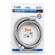 Σπιράλ Ντουζ Inox 200cm Ασημί 