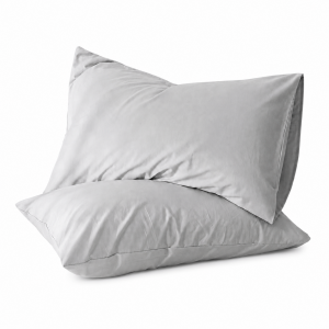 Μαξιλαροθήκες ύπνου Ζευγάρι Luxury Sand Pillowcases 52x72cm Γκρι ForHome 557217