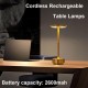 Επαναφορτιζόμενο επιτραπέζιο φωτιστικό LED χρυσό Elegant Brass Table Lamp