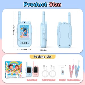 Παιδικά Walkie Talkies για 12+ Ετών 2τμχ 