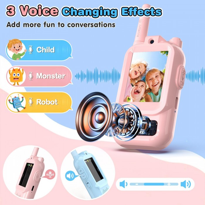 Παιδικά walkie talkies για 12 ετών σετ 2 τεμαχίων
