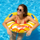 Σωσίβιο φουσκωτό κίτρινο Summer με χειρολαβές 82cm για πισίνα και θάλασσα