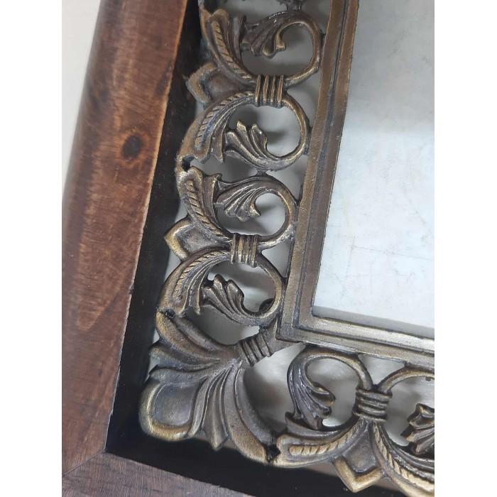 Κορνίζα Ξύλινη Otra Era Καφέ 15x20cm Galifas 