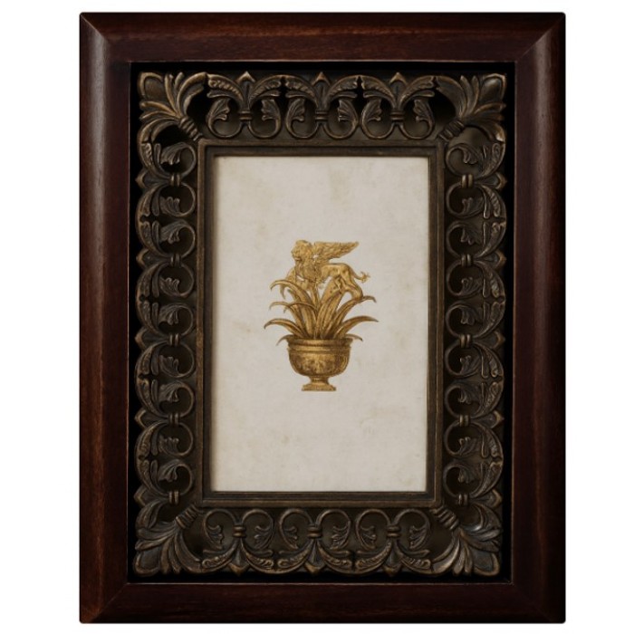 Κορνίζα Ξύλινη Otra Era Καφέ 15x20cm Galifas 