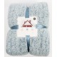 Κουβέρτα Προβατάκι Super Soft 160x220cm Γαλάζιο ForHome