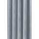 Κουρτίνα με Κρίκο Ζακάρ Γκρι 140x270cm ForHome