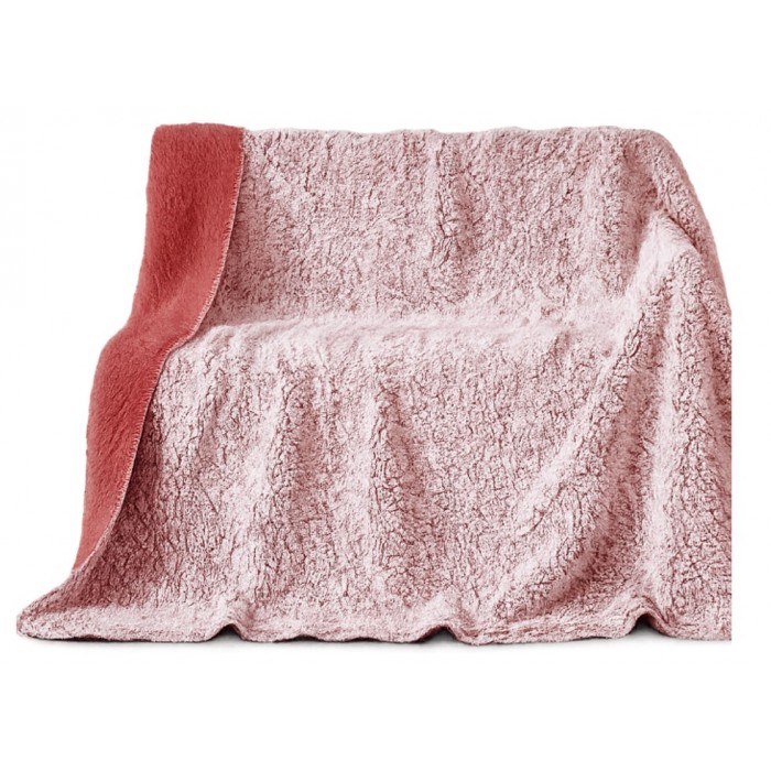 Κουβέρτα Προβατάκι Super Soft 160x220cm Κεραμμυδί ForHome 