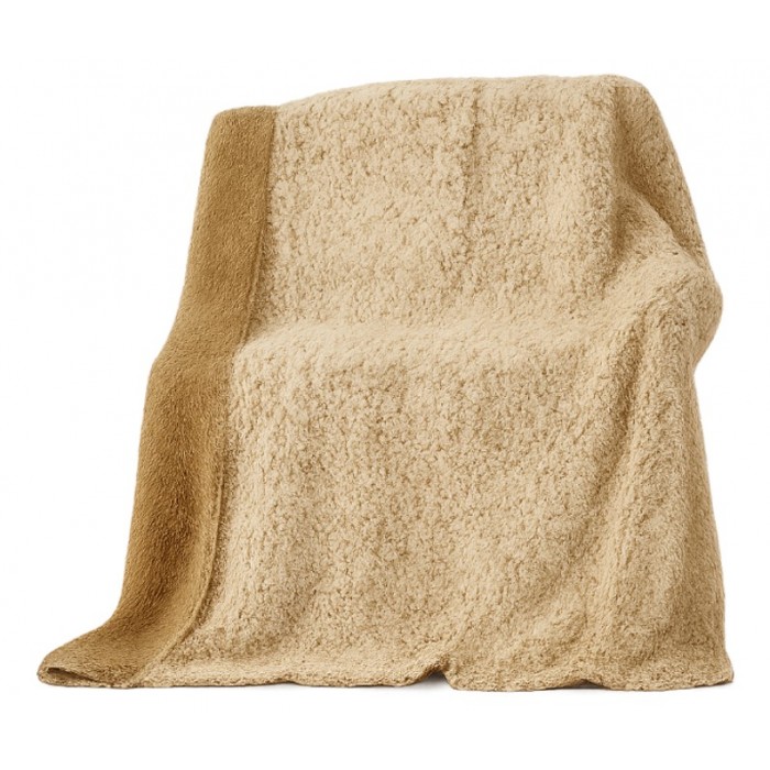 Κουβέρτα Προβατάκι Super Soft 160x220cm Καφέ ForHome