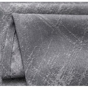Κουρτίνα με Κρίκο Arte Astratta Σκούρο Γκρι 140x270cm ForHome 77560151