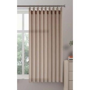 Κουρτίνα Παραθύρου με τρέσα Bel Mondo Καφέ 200x140cm ForHome 77603004