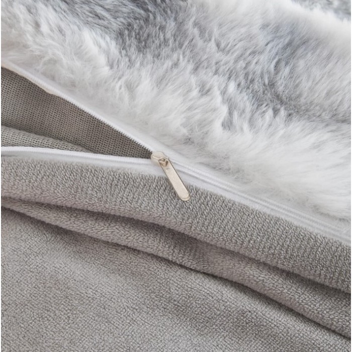 Σετ Παπλωματοθήκη Rabbit Μονή 160x220cm Με Μαξιλαροθήκη Γκρι ForHome 