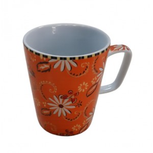Κούπα Πορσελάνης 300ml Fiore d'arancio σετ 6 τεμαχίων Galifas 783029