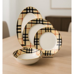Σερβίτσιο φαγητού πορσελάνης 20τεμ Burberry G-5003