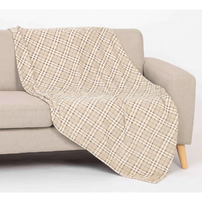 Κουβέρτα Fleece Πολύχρωμη Μονή 160x220cm ForHome