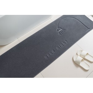 Αντιολισθητικό Χαλί Ορθογώνιο Γκρι 50x150cm Galifas 7950150