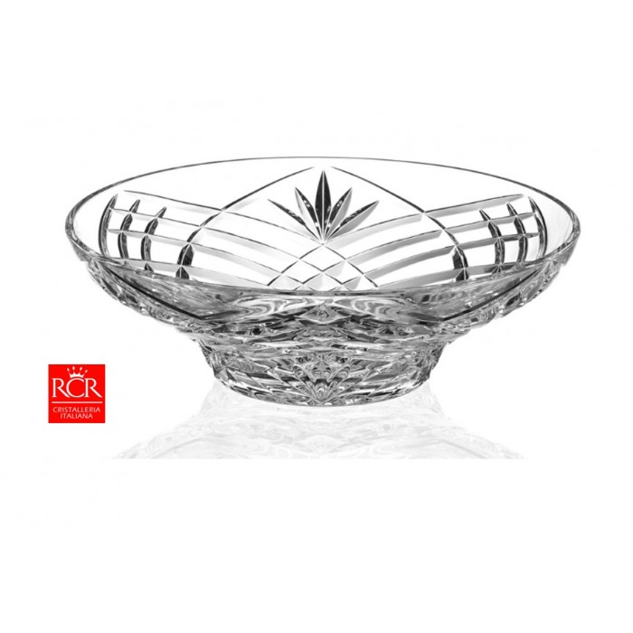 Διακοσμητικό Μπωλ Κρυστάλλινο 30.5x9.8cm RCR Melodia