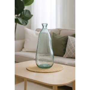 Διακοσμητικό Βάζο Γυάλινο Simplicity Διάφανο 22x22x51cm Atmosphera 0011216