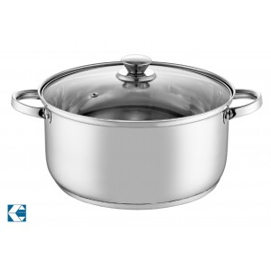 Κατσαρόλα από Ανοξείδωτο Ατσάλι Lorenzo 4.8lt /22cm Galifas 7901275