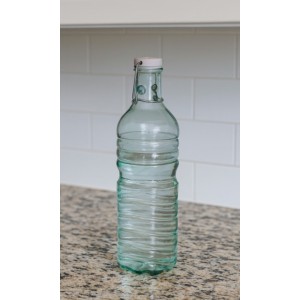 Μπουκάλι Νερού Γυάλινο με Κλιπ Διάφανο 1500ml σετ 6 τεμαχίων Galifas 7921096
