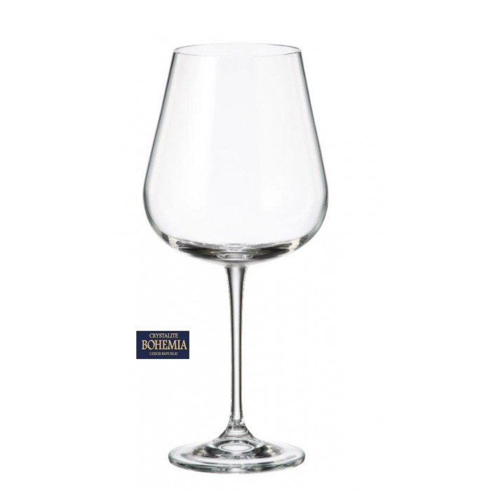 Ποτήρι Κρασιού 540ml Κρυστάλλινο 6τμχ Ardea Bohemia 