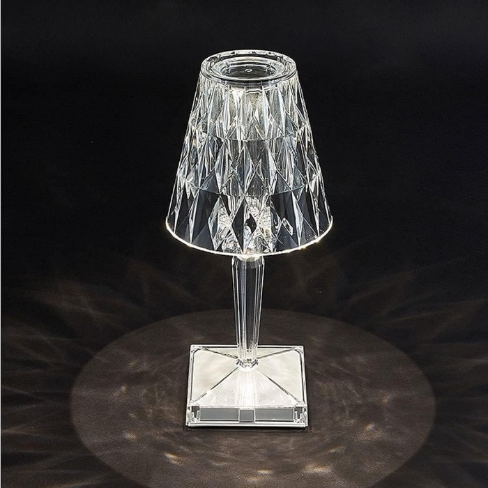 Πορτατίφ LED με Διάφανο Καπέλο 12x25cm Galifas