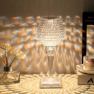 Πορτατίφ LED με Διάφανο Καπέλο 8.3x24.5cm Galifas 798963
