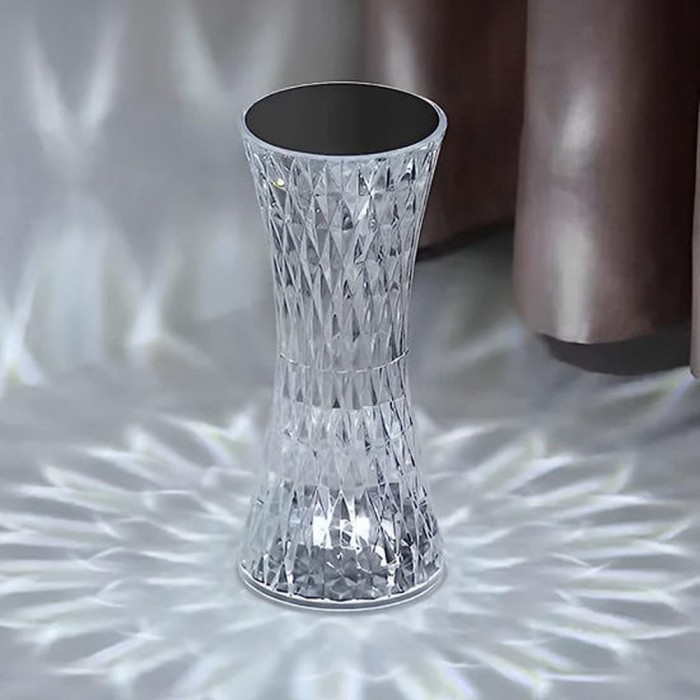 Πορτατίφ LED με Διάφανο Καπέλο 8x19cm Galifas