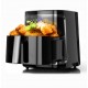 Air Fryer 7lt Black 1900W Aigostar 20508