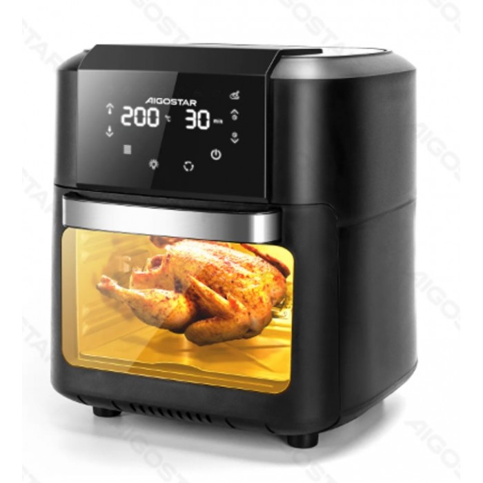 Air Fryer 12lt Black 1500W Aigostar 21442