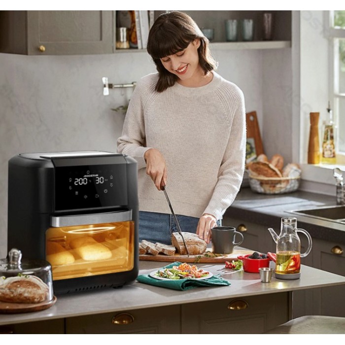 Air Fryer 12lt Black 1500W Aigostar 21442