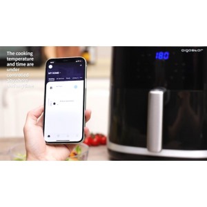Air Fryer 7lt Black 1900W Aigostar 21305