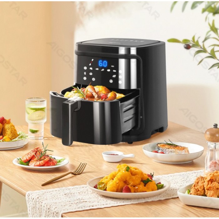 Air Fryer 7lt Black Aigostar 